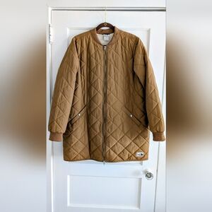 The North Face Quilted Sherpa-Lined Parka